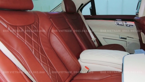 Bọc ghế da Nappa ô tô Mercedes S Class: Cao cấp, Form mẫu chuẩn, mẫu mới nhất